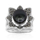 Tahitian Pearl Silver Ring (Annette classic)