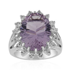 Bolivian Amethyst Silver Ring