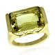 Ouro Verde Quartz Silver Ring