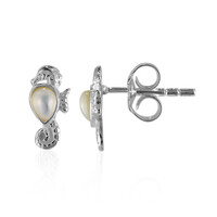 Mother of Pearl Silver Earrings