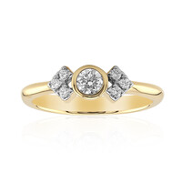 14K IF (D) Diamond Gold Ring