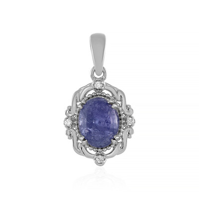 Tanzanite Silver Pendant