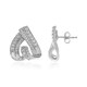 Zircon Silver Earrings (MONOSONO COLLECTION)