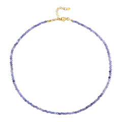 Tanzanite Silver Necklace