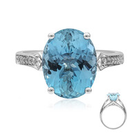 14K AAA Brazilian Aquamarine Gold Ring (AMAYANI)