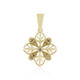 9K I2 Champagne Diamond Gold Pendant (Ornaments by de Melo)