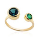 9K Indicolite Gold Ring (de Melo)