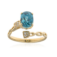 14K Ratanakiri Zircon Gold Ring (CIRARI)