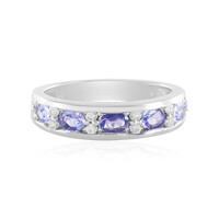 Tanzanite Silver Ring