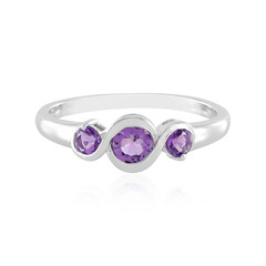 Amethyst Silver Ring