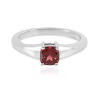 Mozambique Garnet Silver Ring