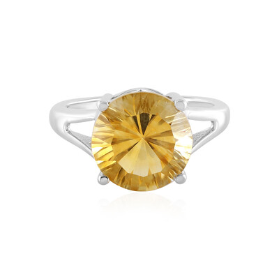 Citrine Silver Ring