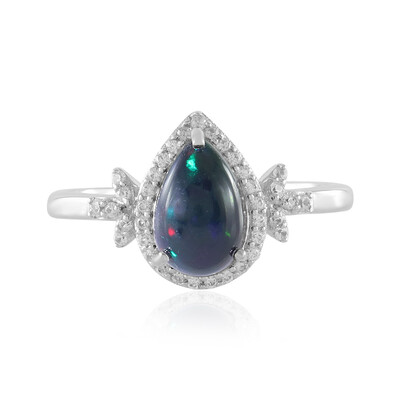 Mezezo Opal Silver Ring