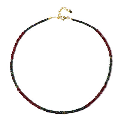 Madagascar Ruby Silver Necklace