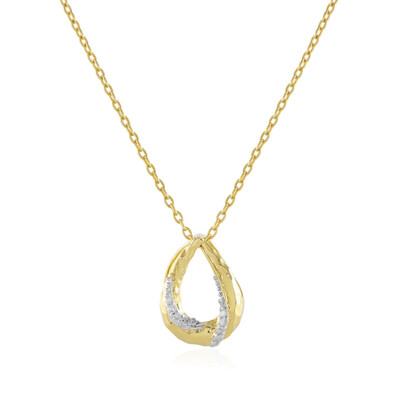 I2 (J) Diamond Silver Necklace