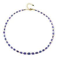 Tanzanite Silver Necklace