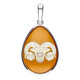 Baltic Amber Silver Pendant (dagen)