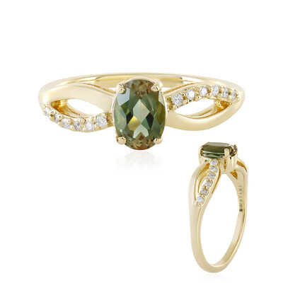 14K Oregon Sunstone Gold Ring (AMAYANI)