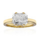 9K Herkimer Diamond Quartz Gold Ring (Amanda Adkins)