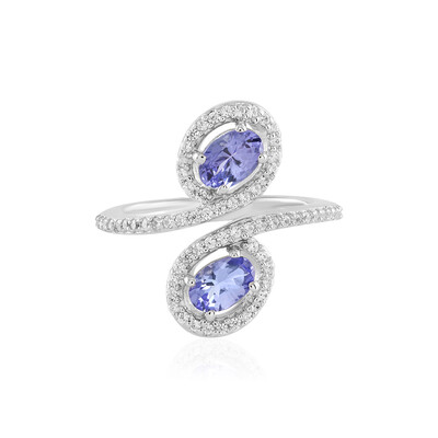 Tanzanite Silver Ring