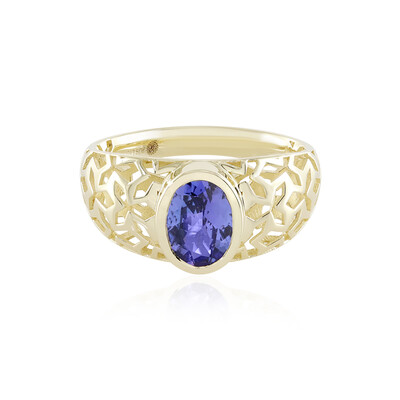 9K AAA Tanzanite Gold Ring (Ornaments by de Melo)