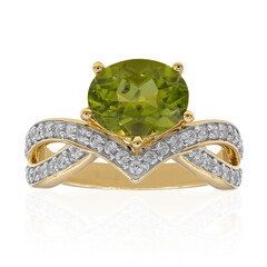 Peridot Silver Ring