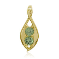 14K Madagascan Demantoid Gold Pendant (John Ferry)