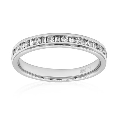 SI2 (G) Diamond Platinum Ring