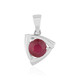 Madagascar Ruby Silver Pendant