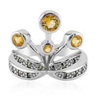 Citrine Silver Ring (Annette classic)