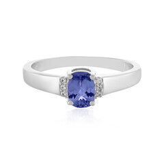 Tanzanite Silver Ring