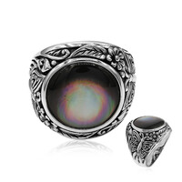 Mother of Pearl Silver Ring (Art of Nature)