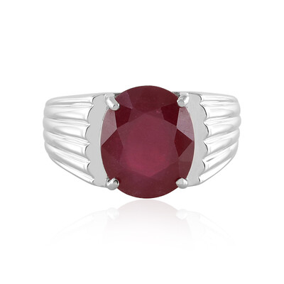 Madagascar Ruby Silver Ring