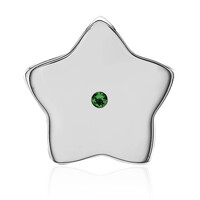 Tanzanian Tsavorite Silver Charm