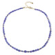 Tanzanite Silver Necklace