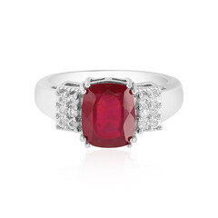 Madagascar Ruby Silver Ring