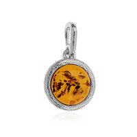 Baltic Amber Silver Pendant