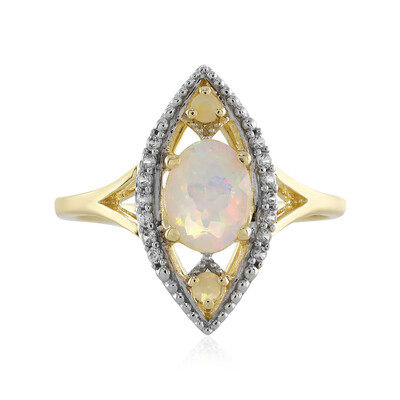 9K Welo Opal Gold Ring (Adela Gold)