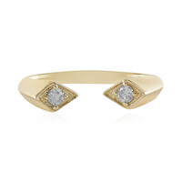 9K I2 (H) Diamond Gold Ring (de Melo)