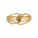 Yellow Zircon Silver Ring