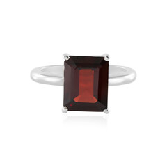 Mozambique Garnet Silver Ring