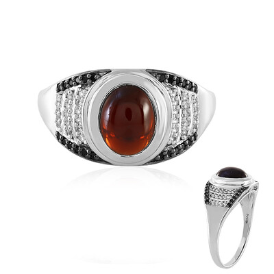 Mozambique Garnet Silver Ring