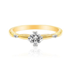 14K SI1 (G) Diamond Gold Ring