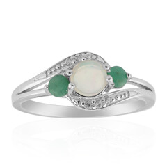 Welo Opal Silver Ring