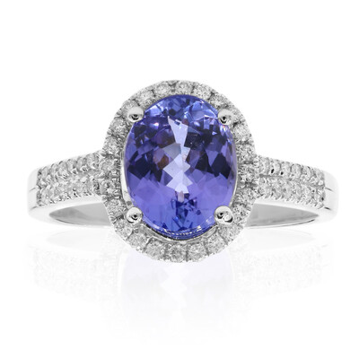 14K AAA Tanzanite Gold Ring (CIRARI)