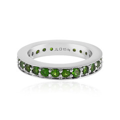 Russian Diopside Silver Ring