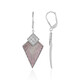 Zircon Silver Earrings