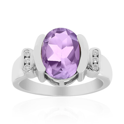 Amethyst Silver Ring