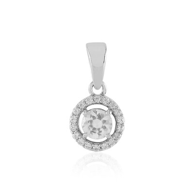 Zircon Silver Pendant