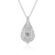 14K SI2 (G) Diamond Gold Necklace (de Melo)